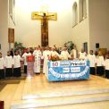 MinistrantInnen bei dem diamantenen Priesterjubiläum von Henk Landman am 28.06.2015