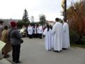 Friedhofsgang - Gräbersegnung am 01.11.2017