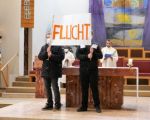 Jugendmesse mit den Firmlingen am 06.03.2022, Gebet für Ukraine, Aktion synodaler Weg
