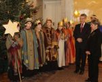Sternsinger 2010 beim Bundespräsidenten Heinz Fischer und Bundeskanzler Werner Faymann
