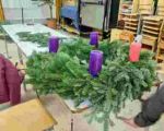 Adventkranzbinden am 28.11.2025